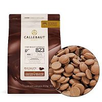 Шоколад Каллебаут Callebaut Молочный 33,6%, упаковка 2,5кг.